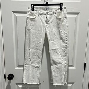 YMI White Ankle & Cropped Jeans